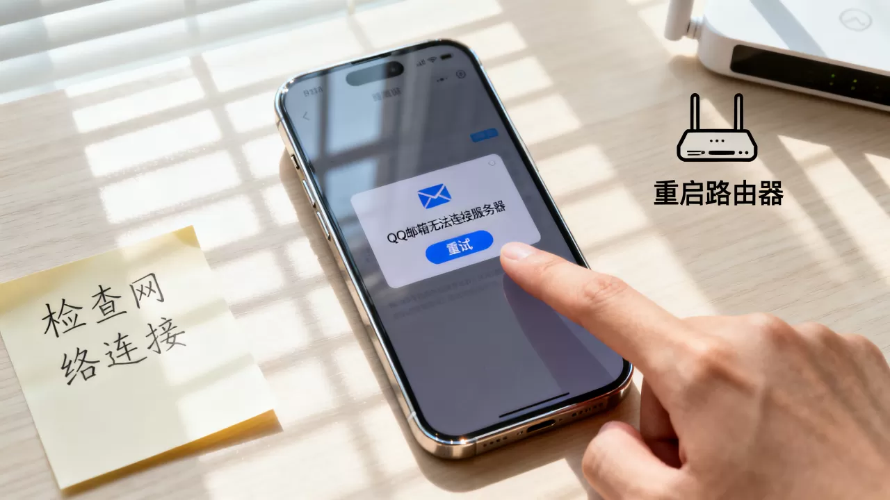 QQ邮箱无法连接服务器失败怎么回事,如何解决? QQ邮箱无法连接服务器失败怎么回事,如何解决?
