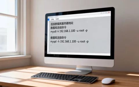 Linux下如何连接数据库服务器地址？,数据库连接命令是什么