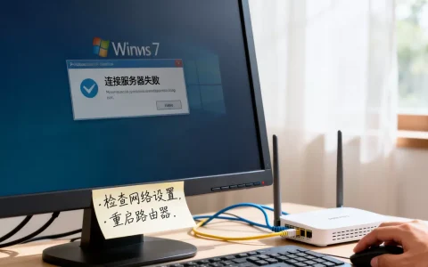 Win7系统连接服务器失败怎么办，网络错误如何解决？