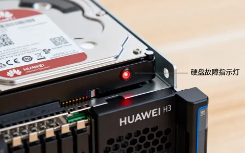 华为h3服务器硬盘故障灯怎么看