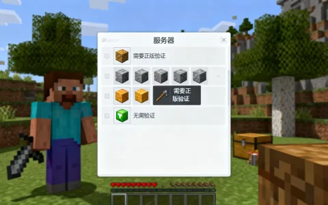 我的世界哪些服务器需要正版验证呢,不用验证的服务器有哪些