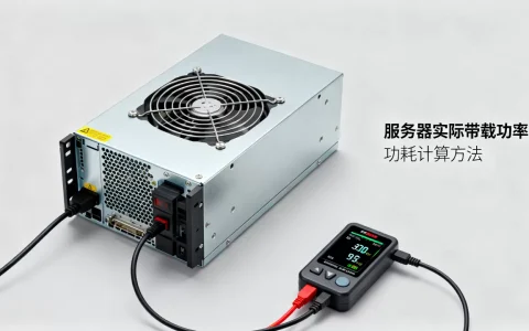 一个服务器实际带多少千瓦，服务器功耗怎么算