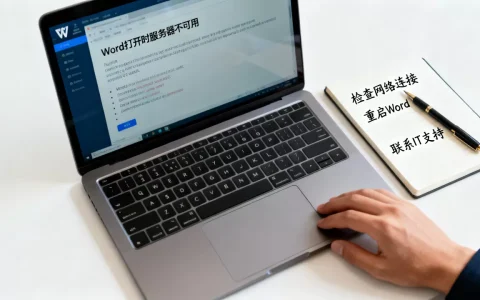 Word打开时服务器不可用怎么办，如何修复连接错误？