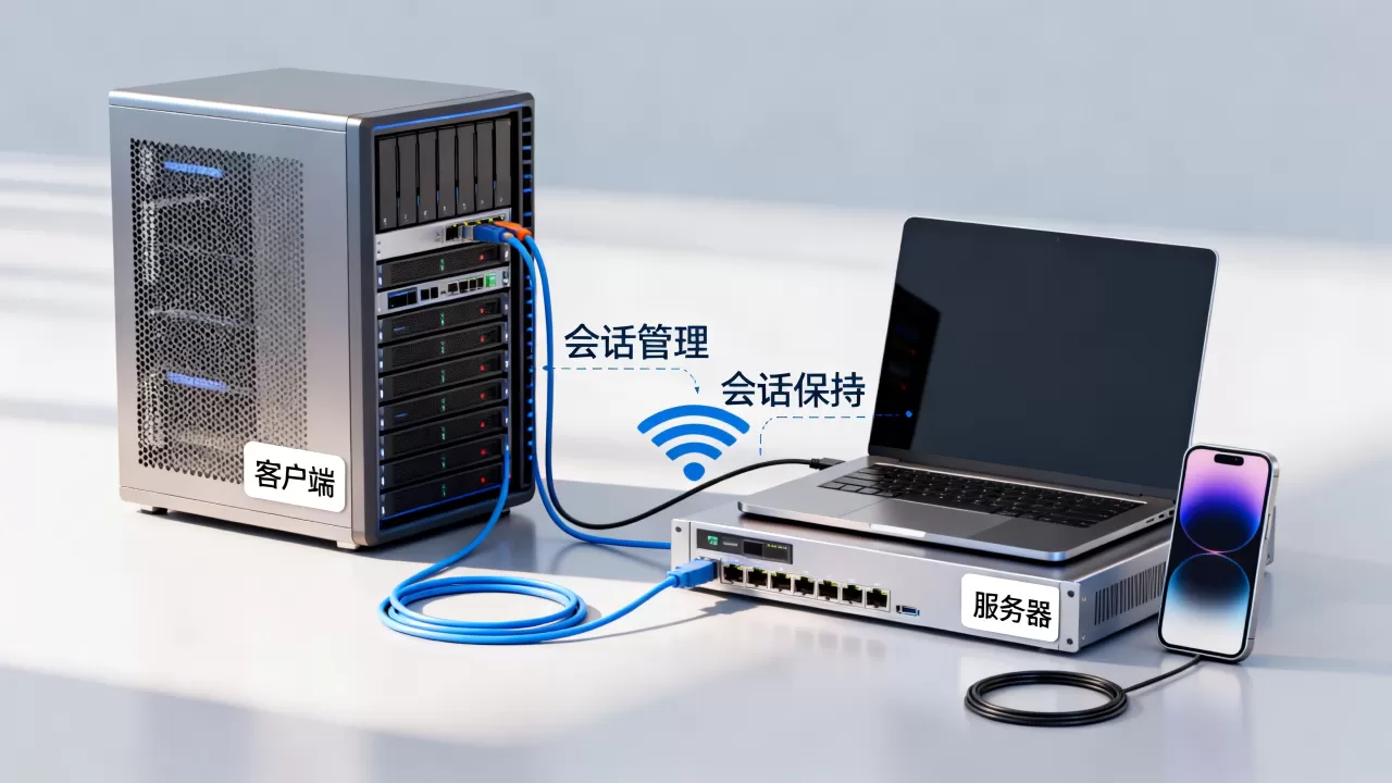 web容器如何管理客户端与服务器会话,什么是会话保持机制? web容器如何管理客户端与服务器会话,什么是会话保持机制?