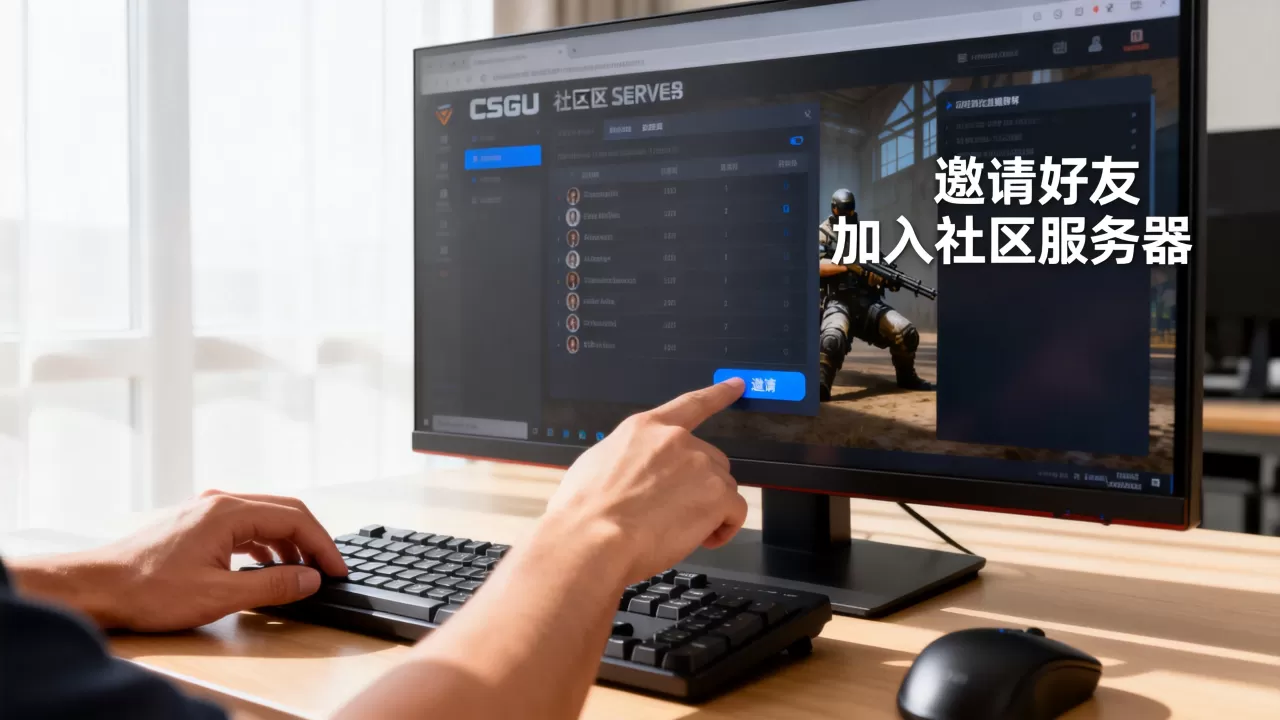 csgo如何拉好友玩社区服务器?,有什么方法? csgo如何拉好友玩社区服务器?,有什么方法?