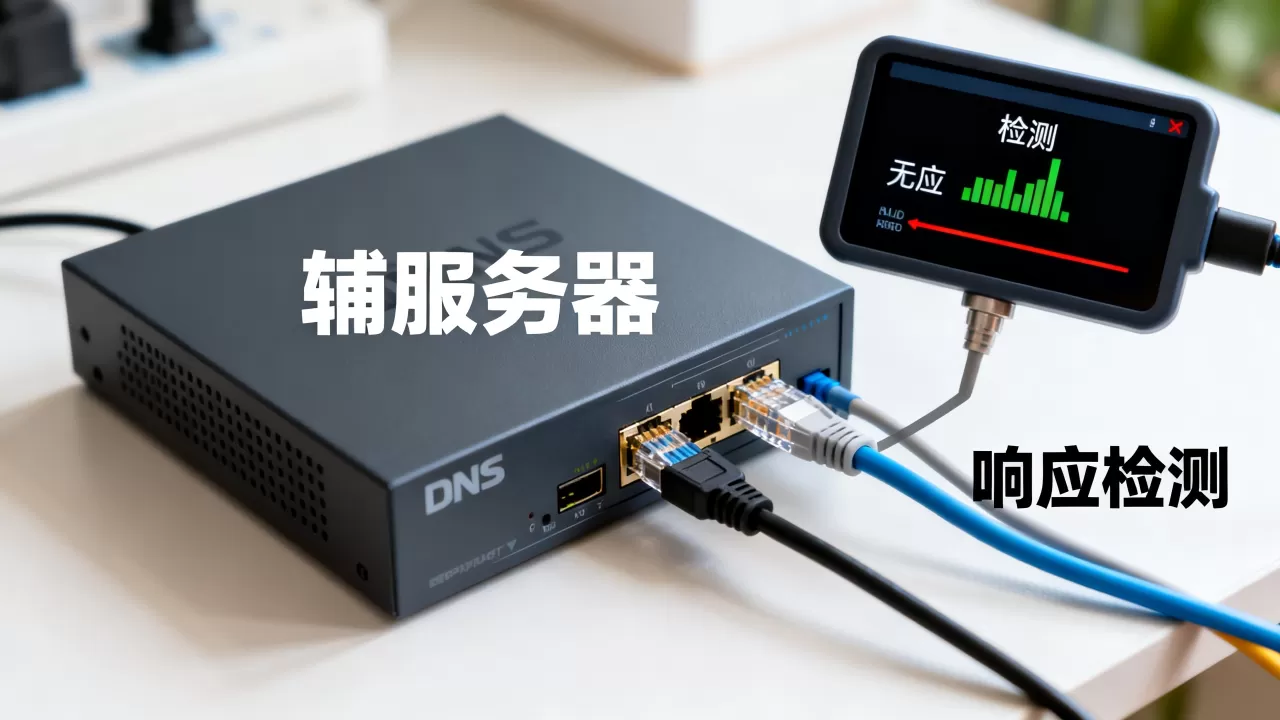 dns辅服务器没检测到有响应如何解决,是什么原因? dns辅服务器没检测到有响应如何解决,是什么原因?