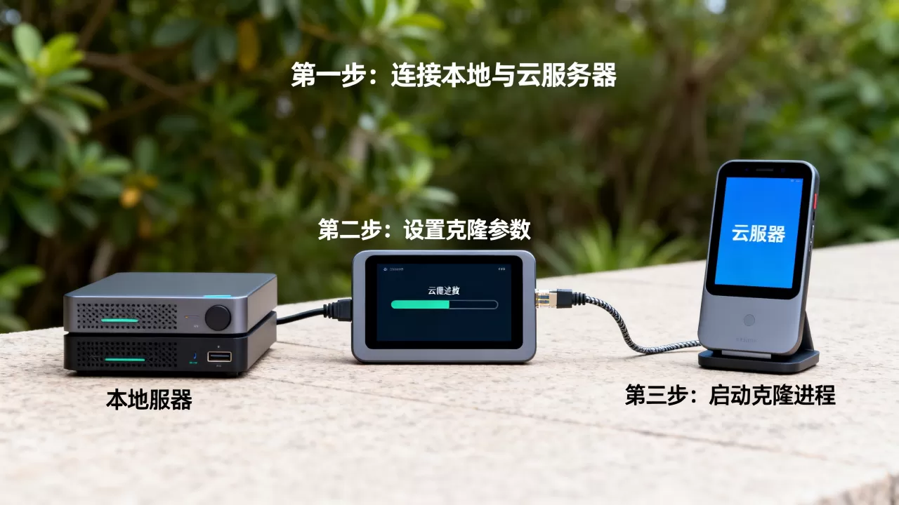本地服务器与云服务器如何互相克隆,具体步骤是什么? 本地服务器与云服务器如何互相克隆,具体步骤是什么?