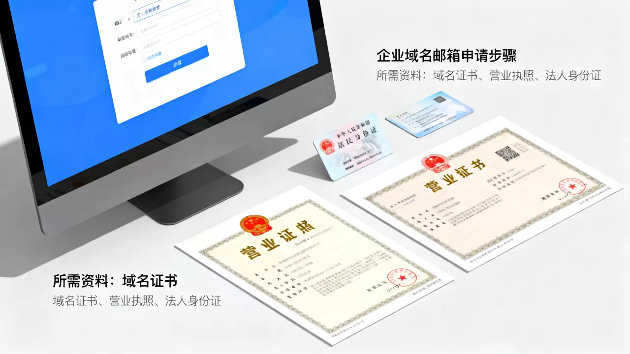 企业自主域名邮箱怎么申请,需要哪些资料? 企业自主域名邮箱怎么申请,需要哪些资料?