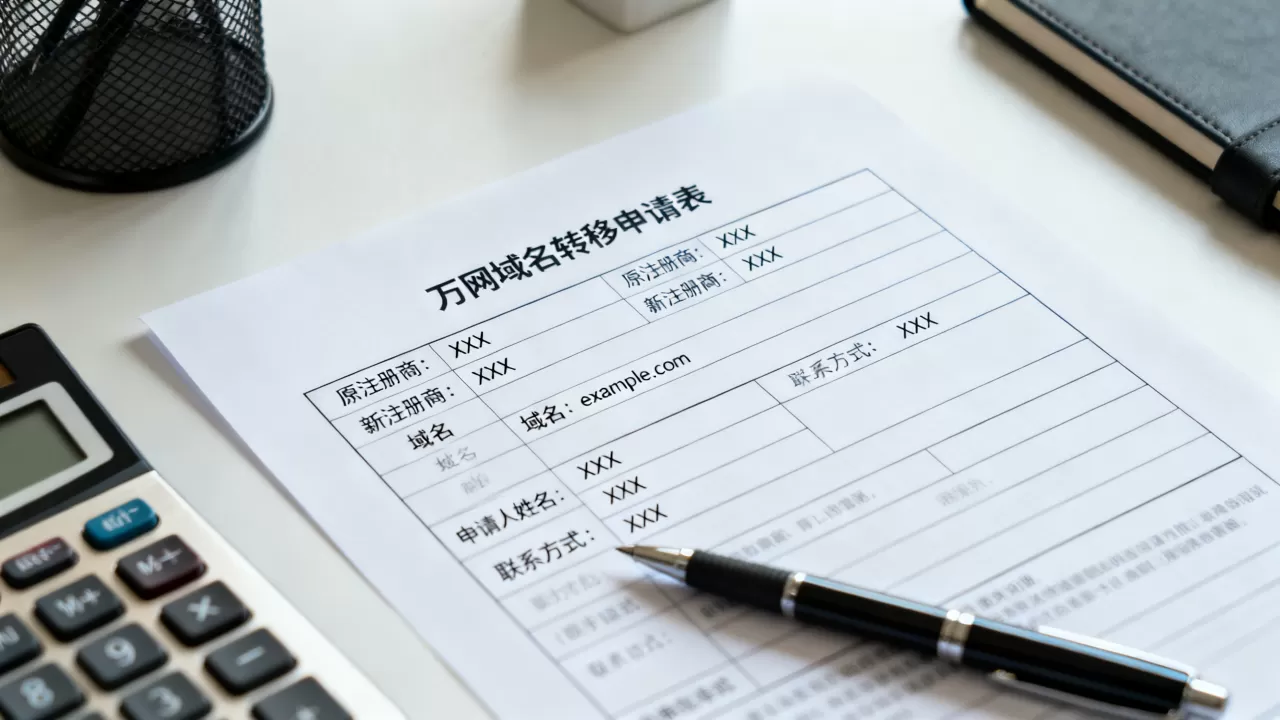 万网域名转移申请表怎么填,有哪些注意事项? 万网域名转移申请表怎么填,有哪些注意事项?