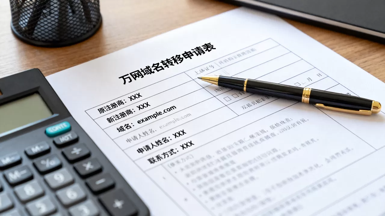 万网域名转移申请表怎么填,有哪些注意事项? 万网域名转移申请表怎么填,有哪些注意事项?