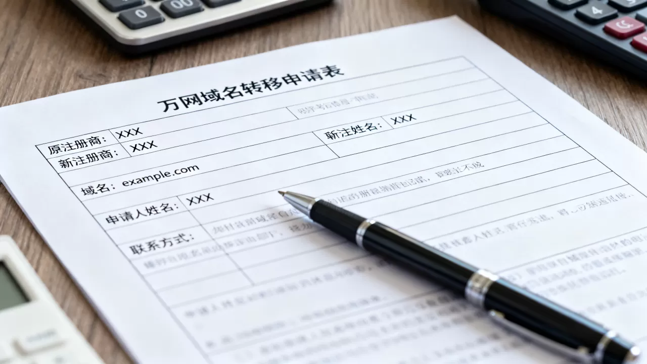 万网域名转移申请表怎么填,有哪些注意事项? 万网域名转移申请表怎么填,有哪些注意事项?