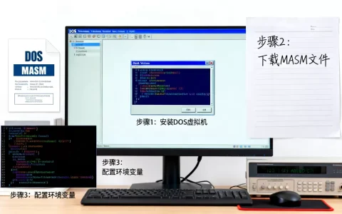 如何在DOS虚拟机里搭建MASM汇编环境？有什么步骤？