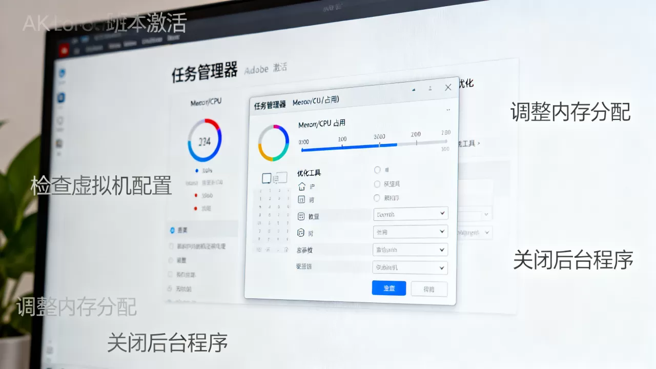 虚拟机安装Adobe卡顿激活如何解决,虚拟机运行速度慢怎么提升 虚拟机安装Adobe卡顿激活如何解决,虚拟机运行速度慢怎么提升