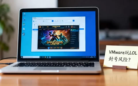 用VMware玩LOL会被检测封号吗，虚拟机玩游戏封号风险多高？
