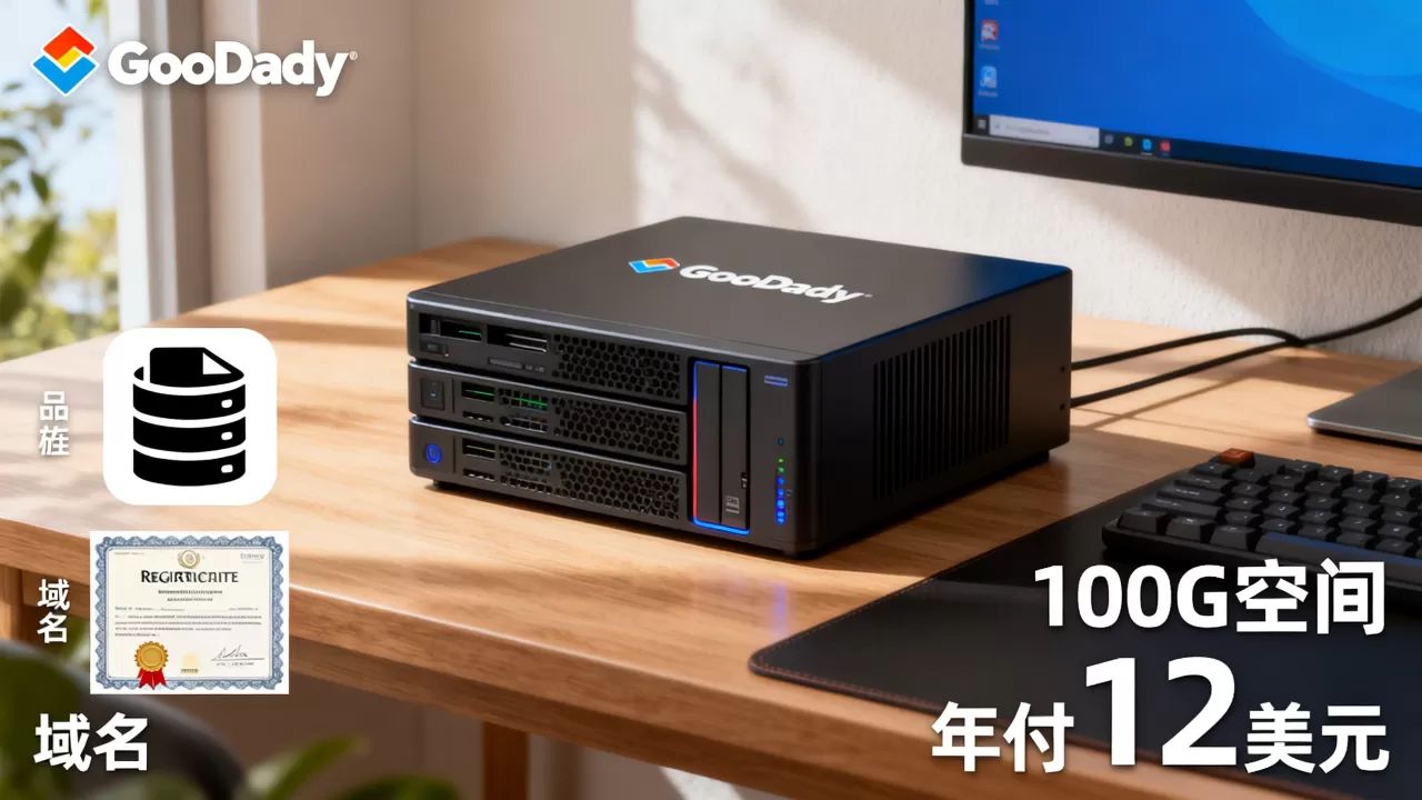 GoDaddy年付12美元空间划算吗,100G空间和一个域名值吗? GoDaddy年付12美元空间划算吗,100G空间和一个域名值吗?