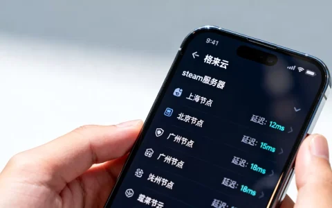 格来云怎么在设置里选steam服务器，哪个节点延迟最低？
