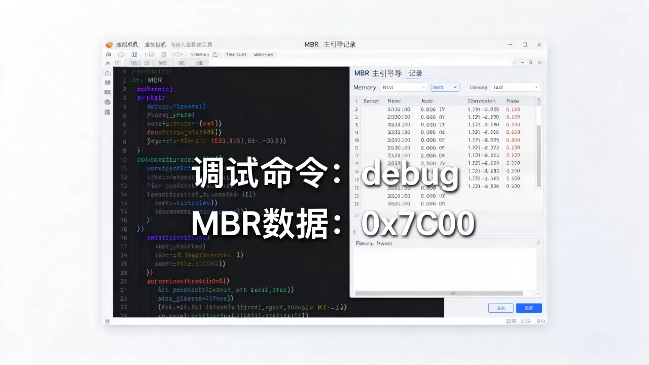 虚拟机中如何调试MBR主引导记录,MBR调试方法有哪些? 虚拟机中如何调试MBR主引导记录,MBR调试方法有哪些?