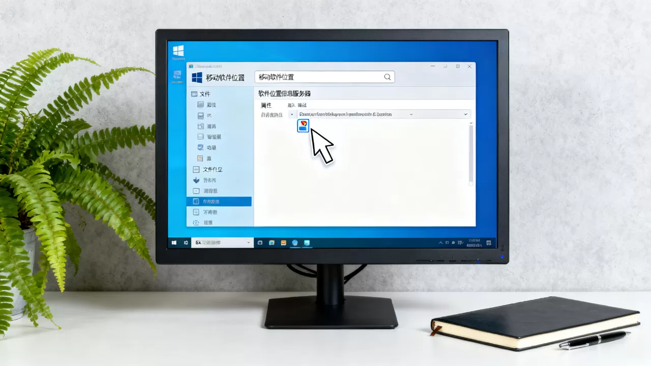 win10怎么移动软件位置,软件位置信息服务器在哪? win10怎么移动软件位置,软件位置信息服务器在哪?