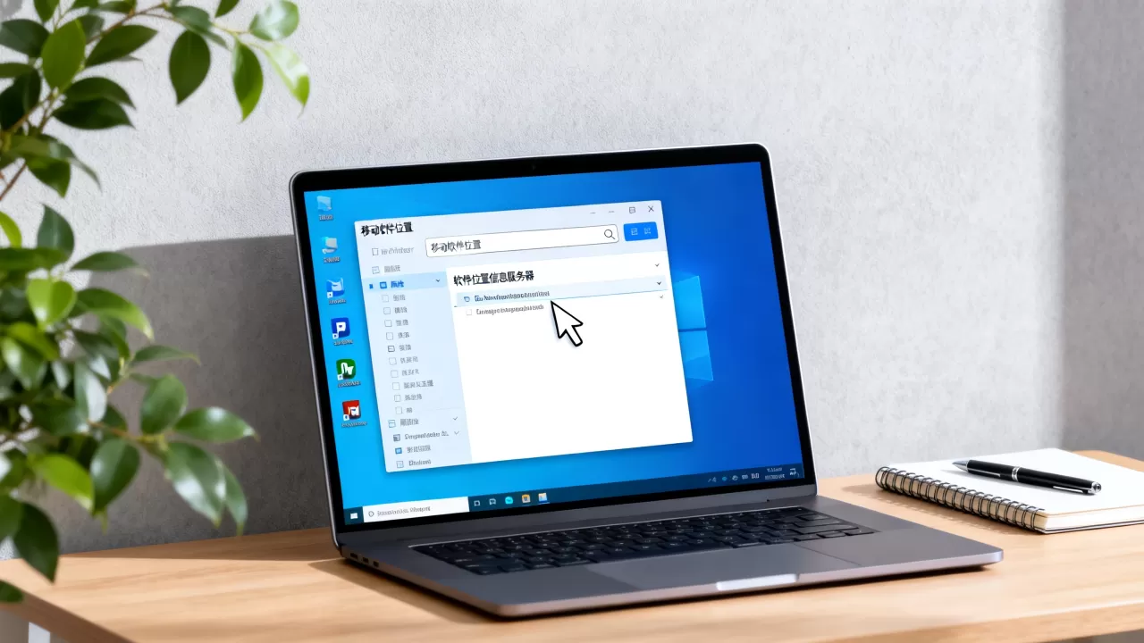 win10怎么移动软件位置,软件位置信息服务器在哪? win10怎么移动软件位置,软件位置信息服务器在哪?