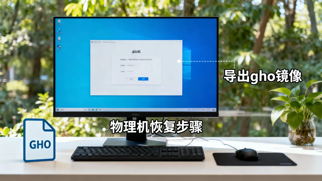 虚拟机如何导出gho镜像,物理机恢复怎么弄? 虚拟机如何导出gho镜像,物理机恢复怎么弄?