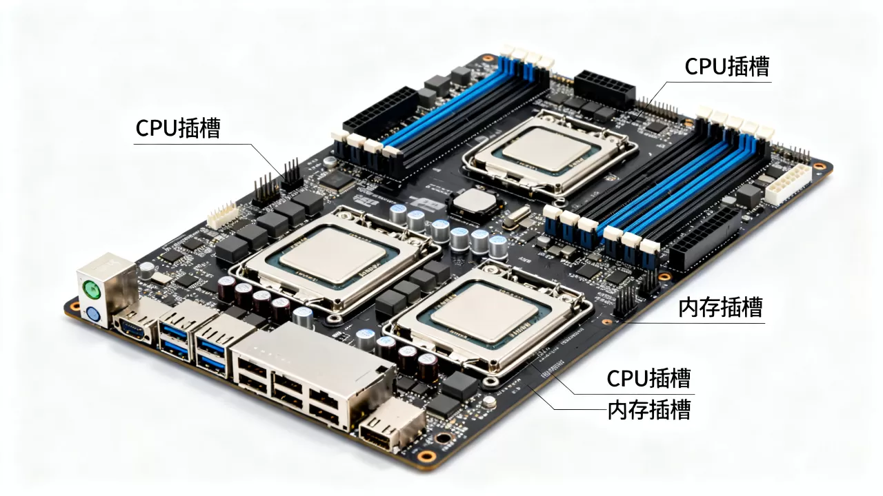 服务器主板最多能装多少个cpu,支持几路处理器? 服务器主板最多能装多少个cpu,支持几路处理器?