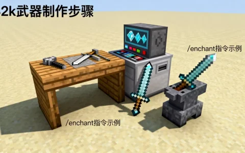 我的世界网易服务器32k怎么做，附魔指令有哪些？