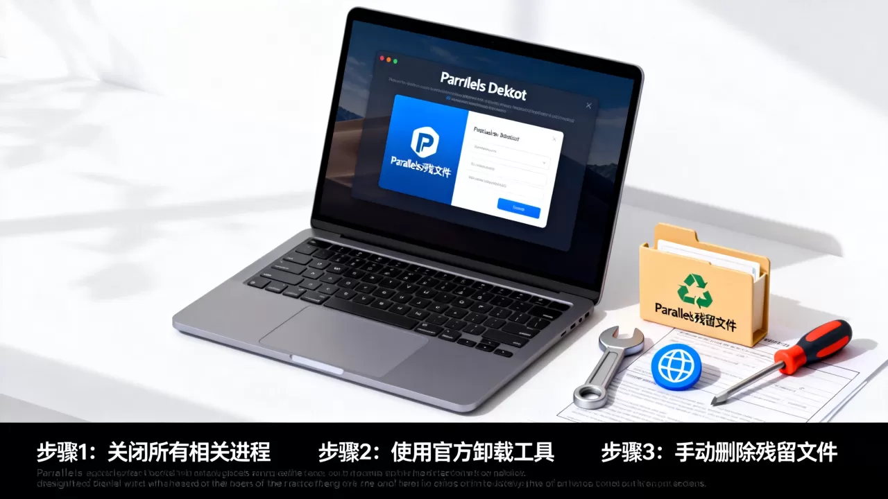 Parallels Desktop如何彻底卸载?,卸载后残留清理方法 Parallels Desktop如何彻底卸载?,卸载后残留清理方法