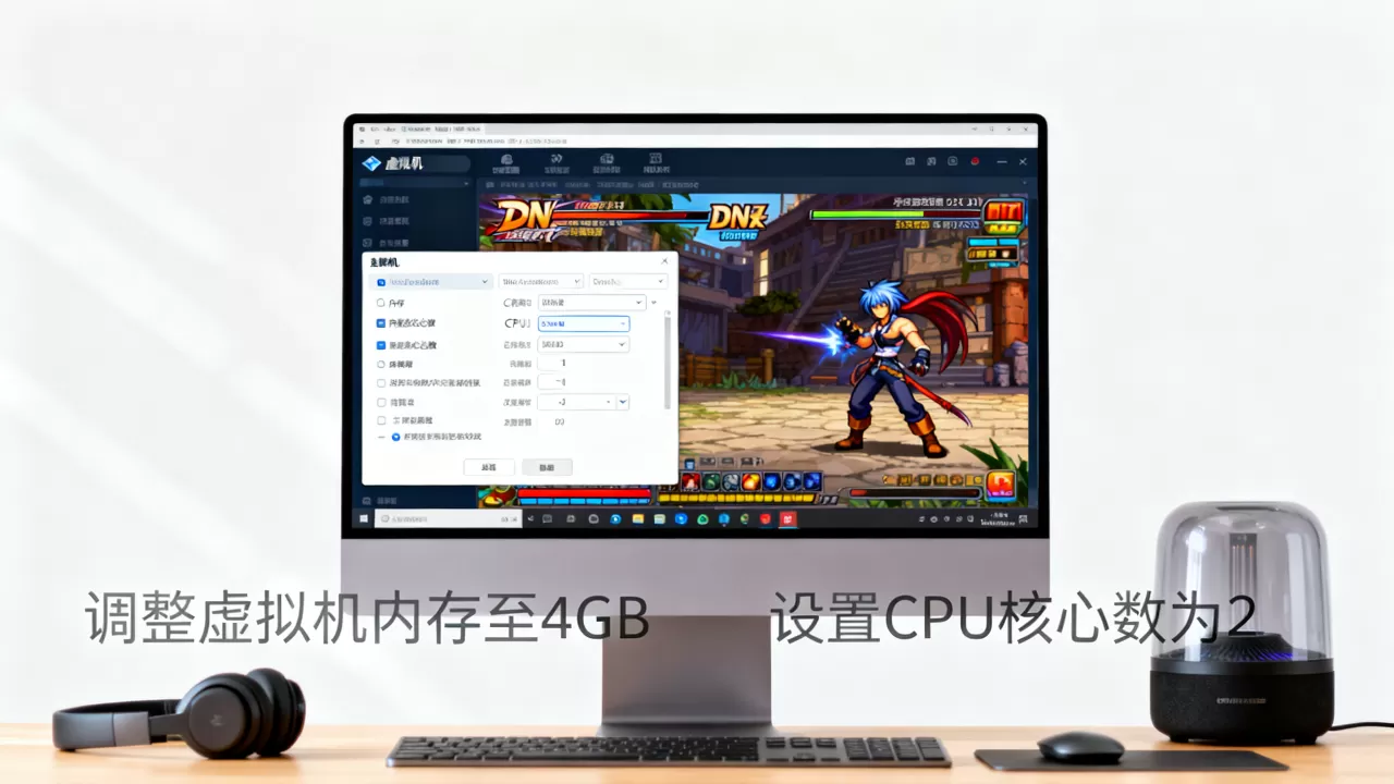 虚拟机玩DNF卡顿怎么办,怎样设置才能流畅运行? 虚拟机玩DNF卡顿怎么办,怎样设置才能流畅运行?