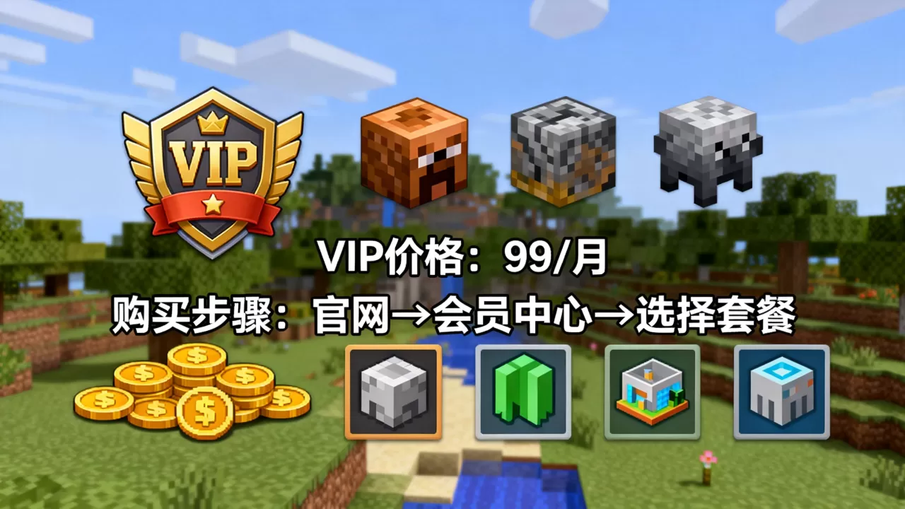 我的世界服务器VIP要多少钱,怎么买划算? 我的世界服务器VIP要多少钱,怎么买划算?