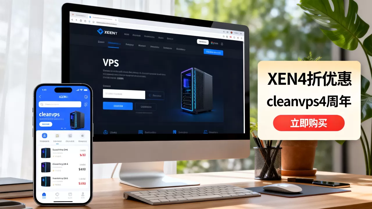 cleanvps4周年XEN4折优惠还有吗,怎么购买? cleanvps4周年XEN4折优惠还有吗,怎么购买?