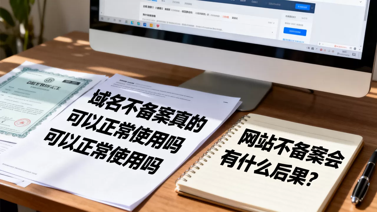 域名不备案真的可以正常使用吗,网站不备案会有什么后果? 域名不备案真的可以正常使用吗,网站不备案会有什么后果?