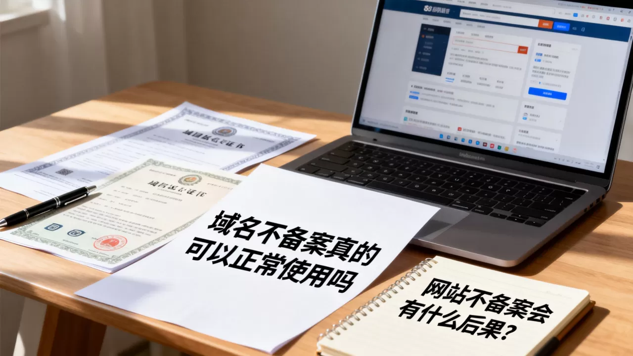 域名不备案真的可以正常使用吗,网站不备案会有什么后果? 域名不备案真的可以正常使用吗,网站不备案会有什么后果?