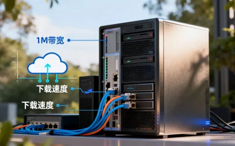云服务器1M带宽下载速度是多少，够用吗？