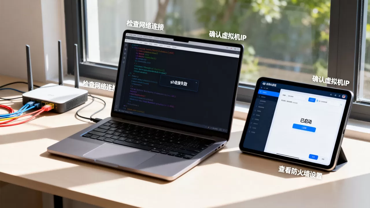 本机ssh连不上虚拟机怎么办,连接失败原因是什么? 本机ssh连不上虚拟机怎么办,连接失败原因是什么?