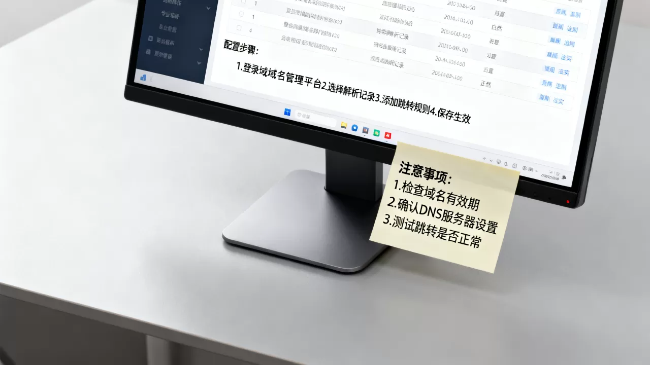 域名解析怎么实现跳转,配置步骤和注意事项有哪些? 域名解析怎么实现跳转,配置步骤和注意事项有哪些?