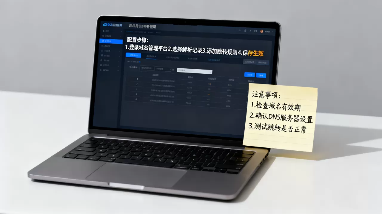 域名解析怎么实现跳转,配置步骤和注意事项有哪些? 域名解析怎么实现跳转,配置步骤和注意事项有哪些?