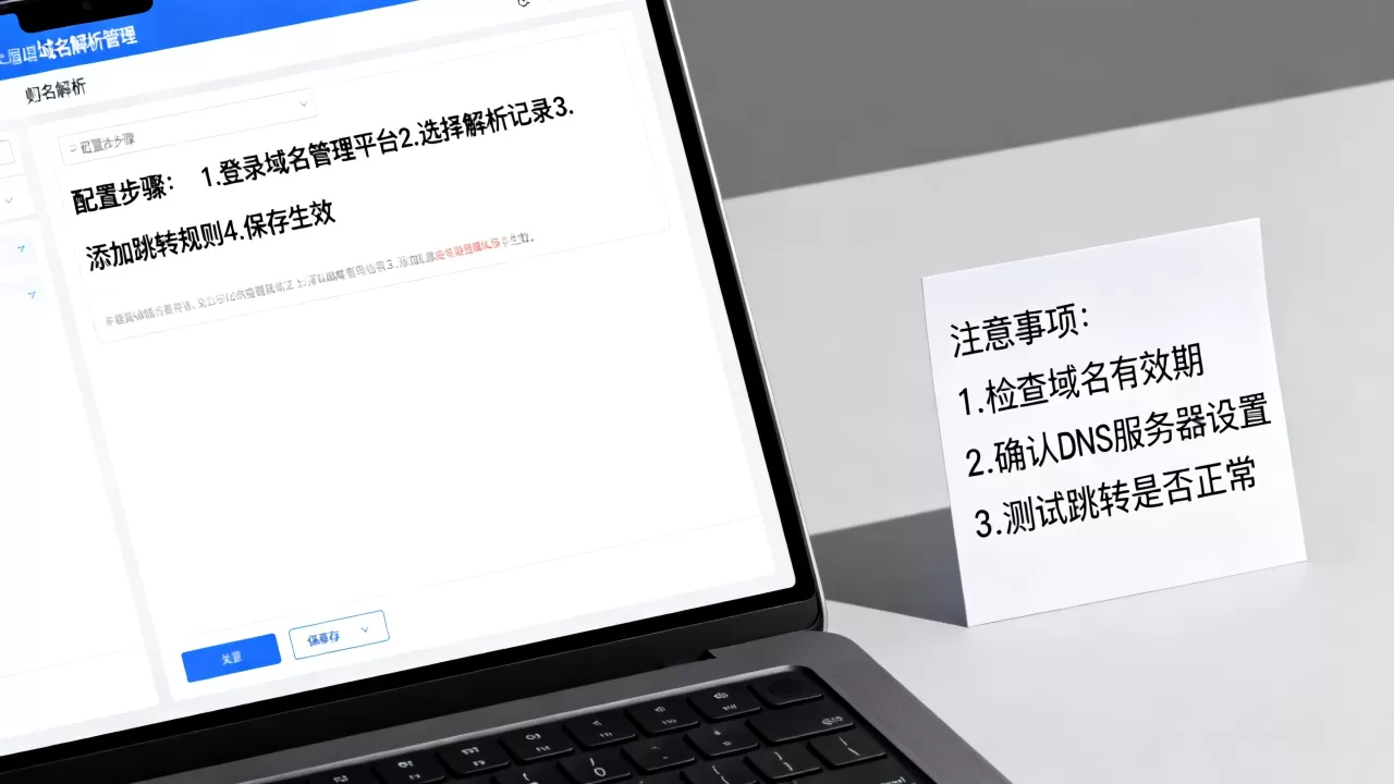 域名解析怎么实现跳转,配置步骤和注意事项有哪些? 域名解析怎么实现跳转,配置步骤和注意事项有哪些?