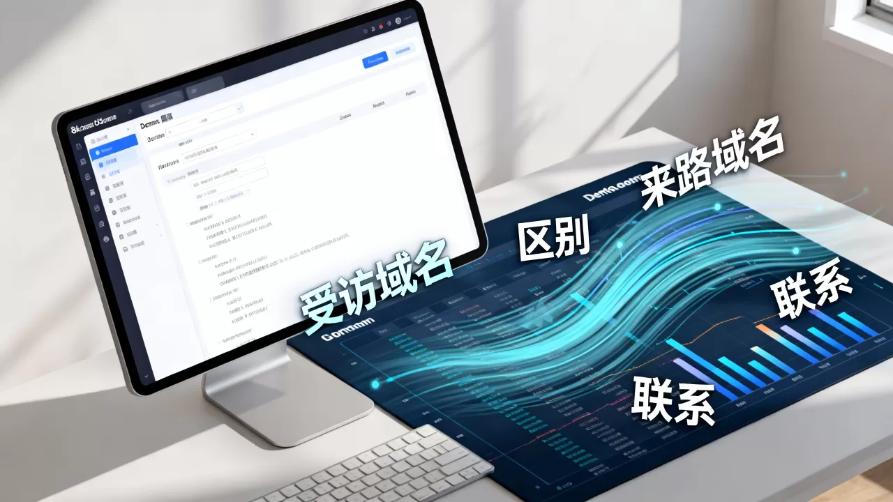 受访域名和来路域名的区别与联系是什么,怎么区分? 受访域名和来路域名的区别与联系是什么,怎么区分?