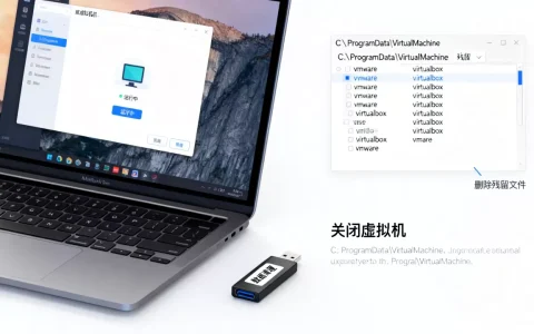 怎样彻底关闭虚拟机且不留痕迹，怎么删除虚拟机残留文件？