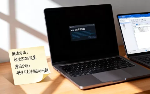 虚拟机vmx cpu开启失败如何解决，是什么原因？