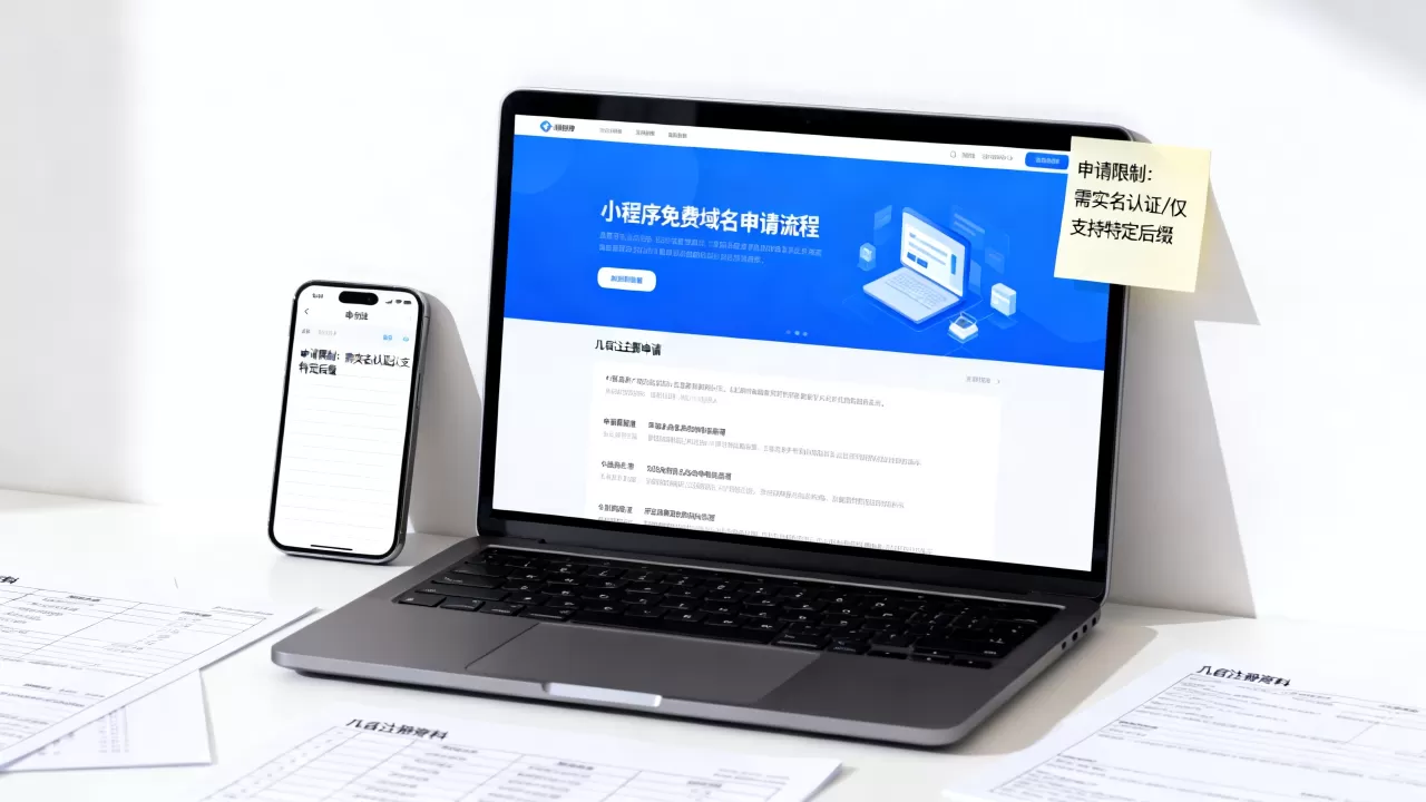 小程序免费域名如何申请,申请时有哪些限制? 小程序免费域名如何申请,申请时有哪些限制?