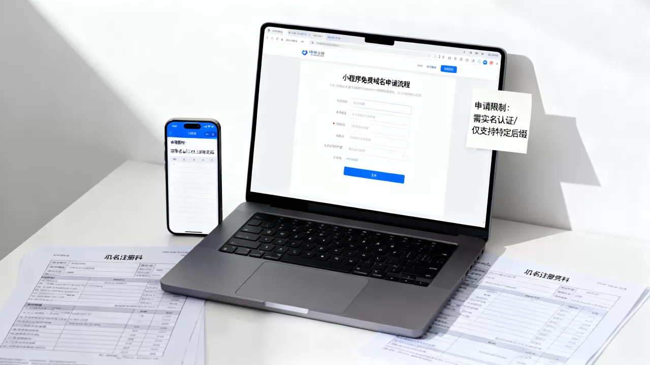 小程序免费域名如何申请,申请时有哪些限制? 小程序免费域名如何申请,申请时有哪些限制?