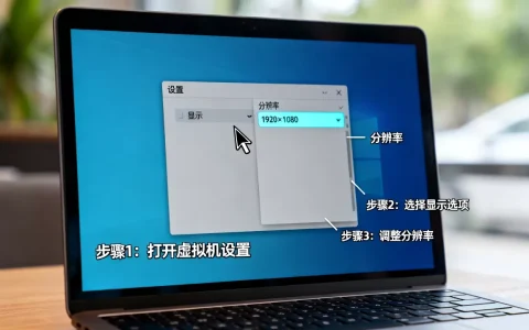 虚拟机屏幕太小怎么调？虚拟机分辨率设置在哪里？