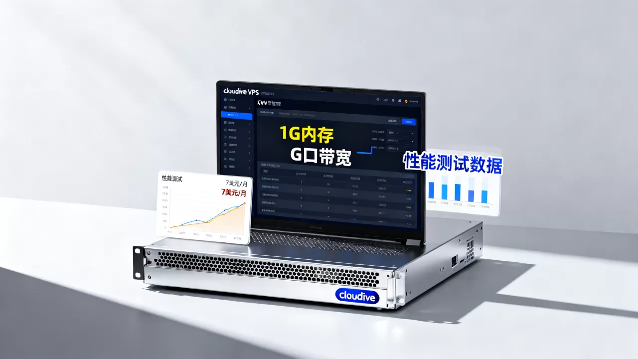cloudive 7美元月付1G内存KVM G口性能怎么样?,性价比高吗 cloudive 7美元月付1G内存KVM G口性能怎么样?,性价比高吗