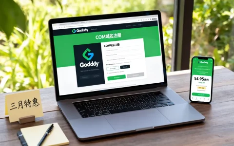GoDaddy三月4.95美元注册COM域名？，怎么操作可行吗？
