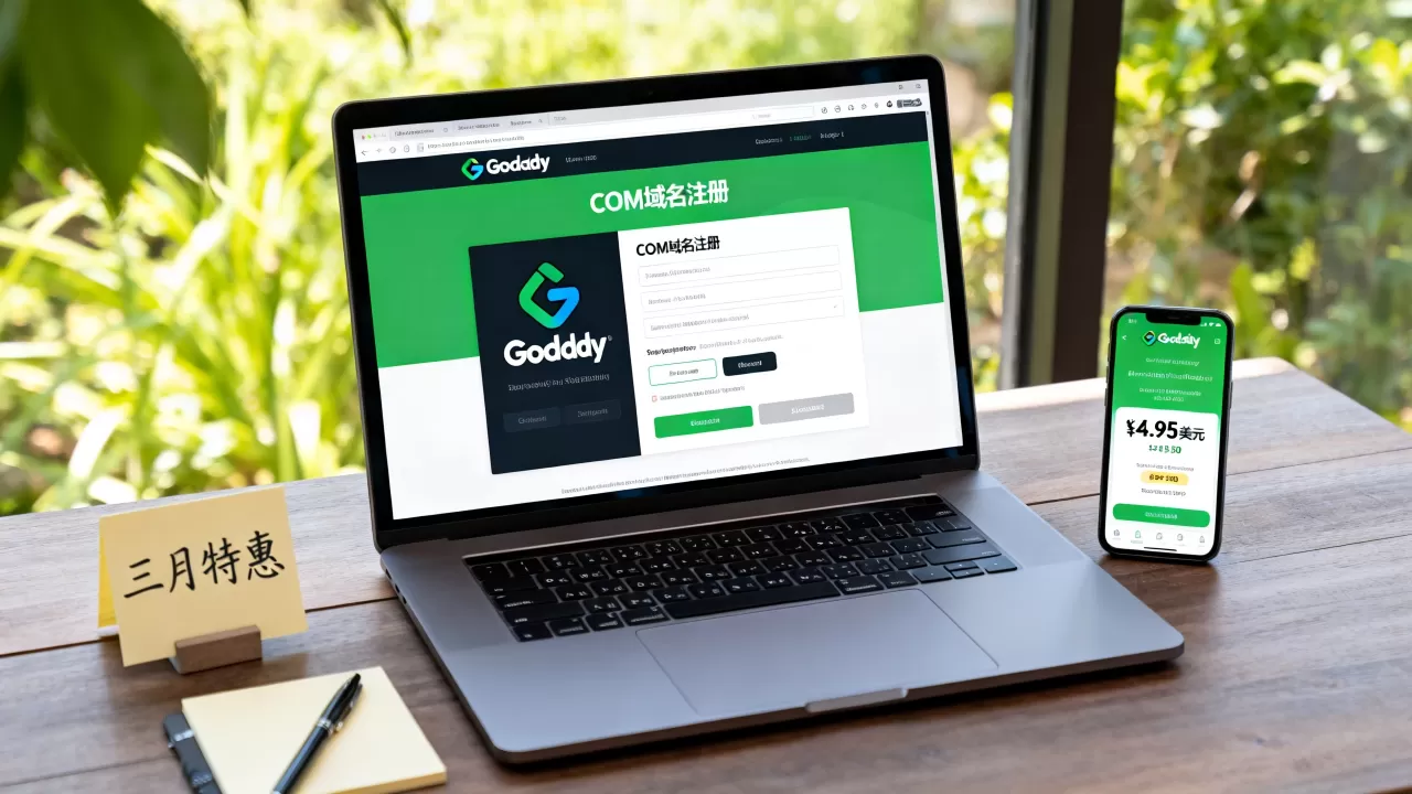 GoDaddy三月4.95美元注册COM域名?,怎么操作可行吗? GoDaddy三月4.95美元注册COM域名?,怎么操作可行吗?