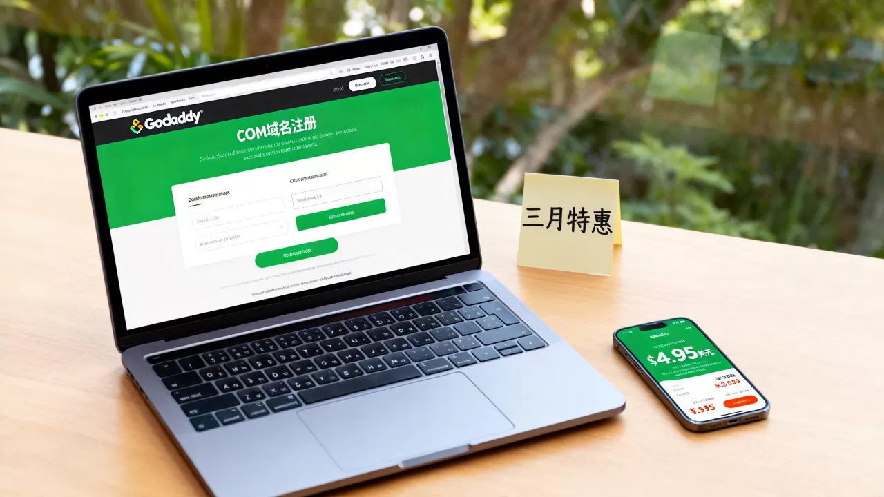 GoDaddy三月4.95美元注册COM域名?,怎么操作可行吗? GoDaddy三月4.95美元注册COM域名?,怎么操作可行吗?