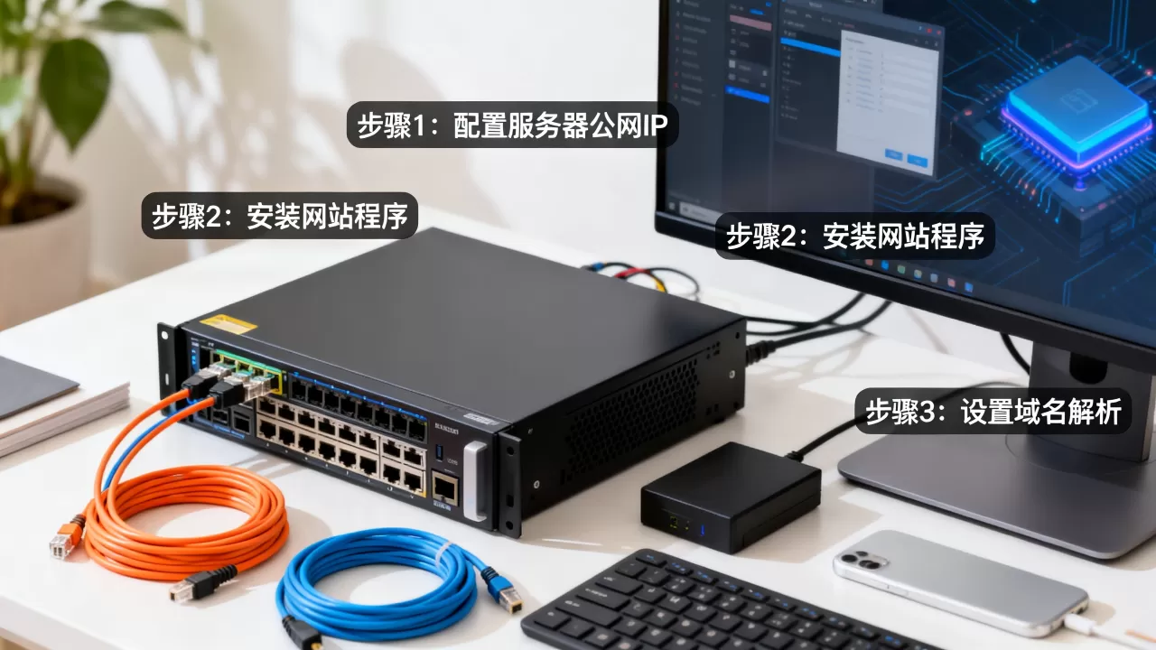 自己有服务器公网IP怎么建站,搭建网站教程有哪些? 自己有服务器公网IP怎么建站,搭建网站教程有哪些?
