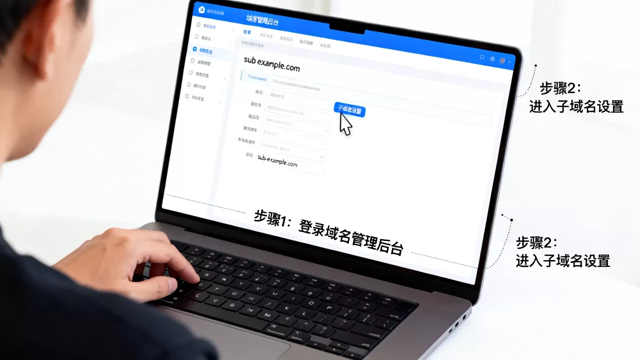 怎么给域名设置子域名?,具体操作步骤有哪些 怎么给域名设置子域名?,具体操作步骤有哪些
