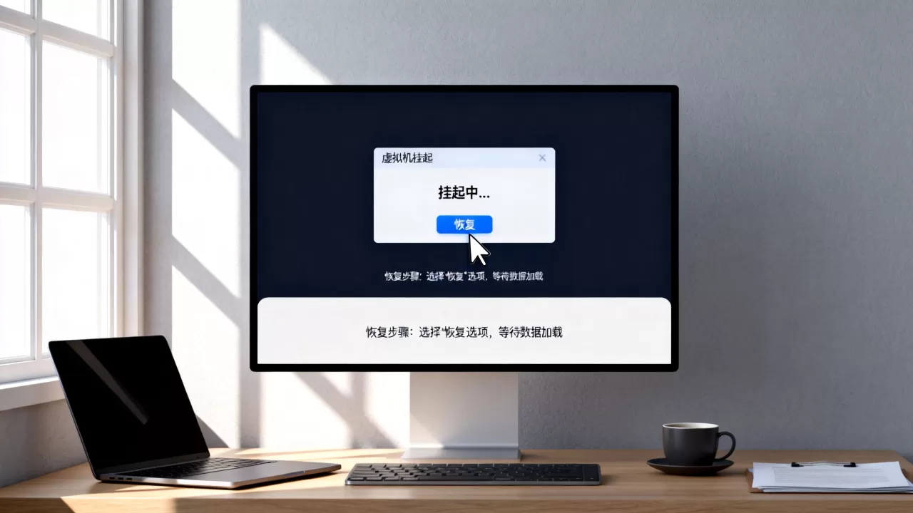 虚拟机点了挂起数据会丢吗,怎么恢复已挂起的虚拟机? 虚拟机点了挂起数据会丢吗,怎么恢复已挂起的虚拟机?